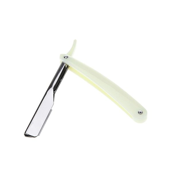 Men's Razor  Metal Shaving Razor Safe Razor Manual Razor for Men , 2 pcs, white