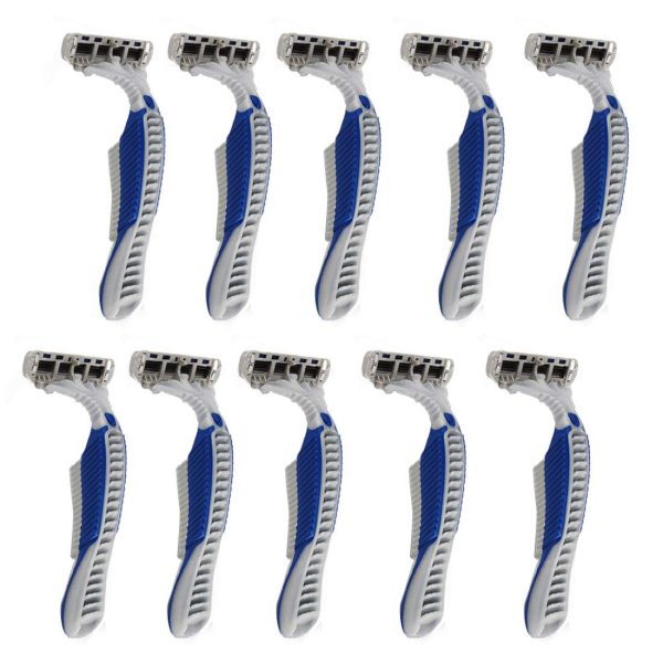 4-Blade Disposable Men's Razor 10-count